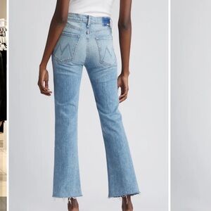 MOTHER Blue Ankle & Cropped Jeans